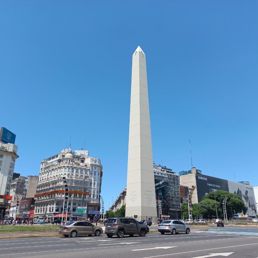 Acogedor Apartamento Centrico. Obelisco. Buenos Aires Luaran gambar